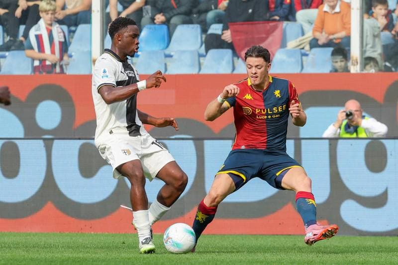 Football. Serie A. Genoa - Parma. 19.10.2025