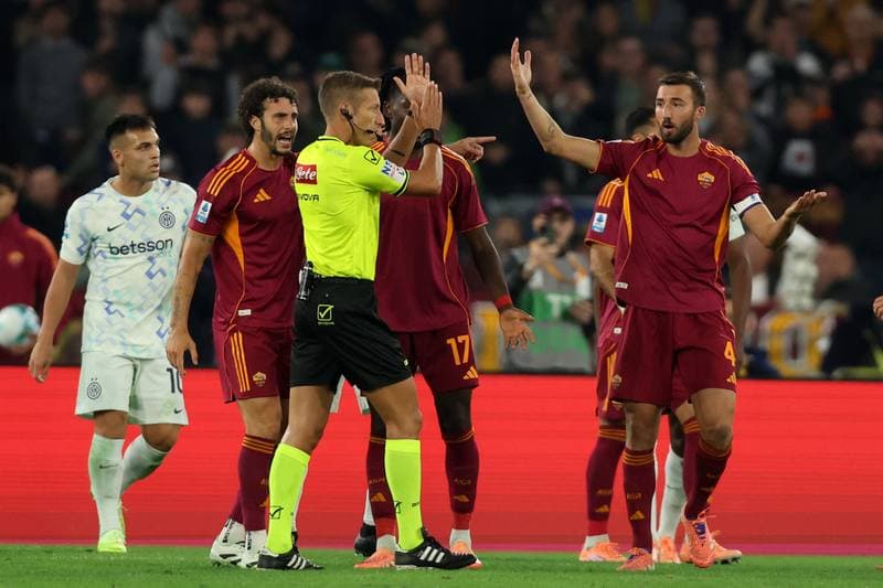 Football. Serie A. AS Roma - FC Internazionale. 18.10.2025