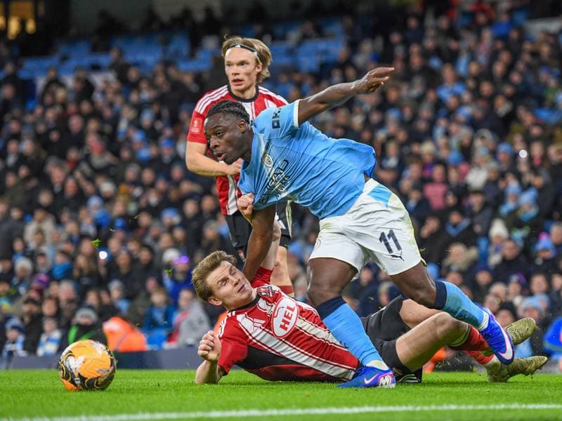 Football. Emirates FA Cup. Manchester City - Exeter City. 10.01.2026