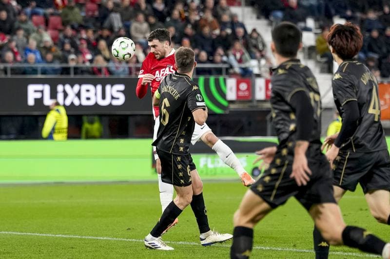 Football. UEFA Europa Conference League. AZ - Jagiellonia Bialystok. 18.12.2025