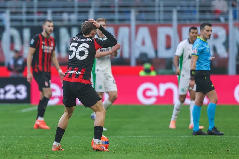 Football. Serie A. AC Milan - US Sassuolo. 14.12.2025