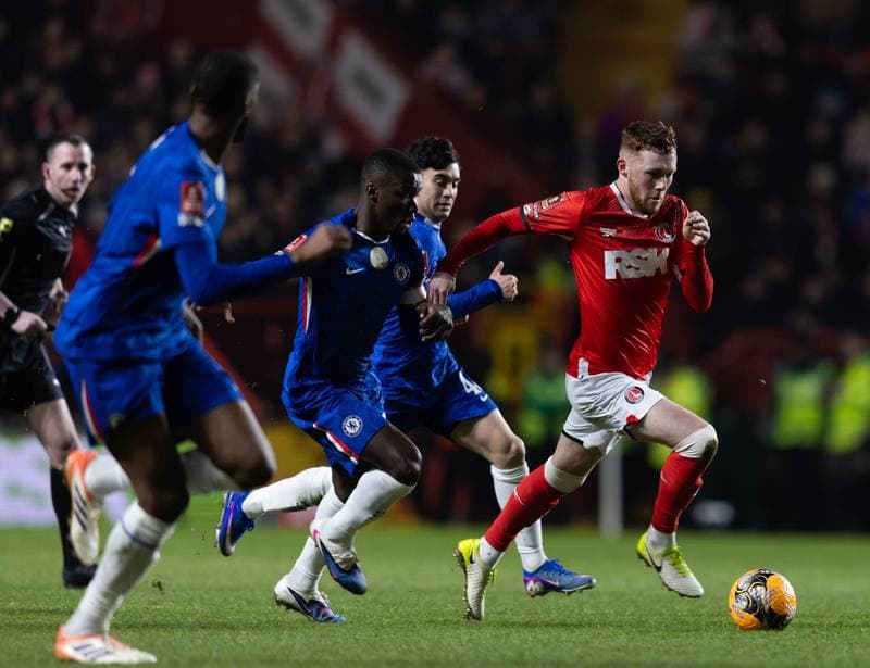 Football. Emirates FA Cup. Charlton Athletic - Chelsea. 10.01.2026