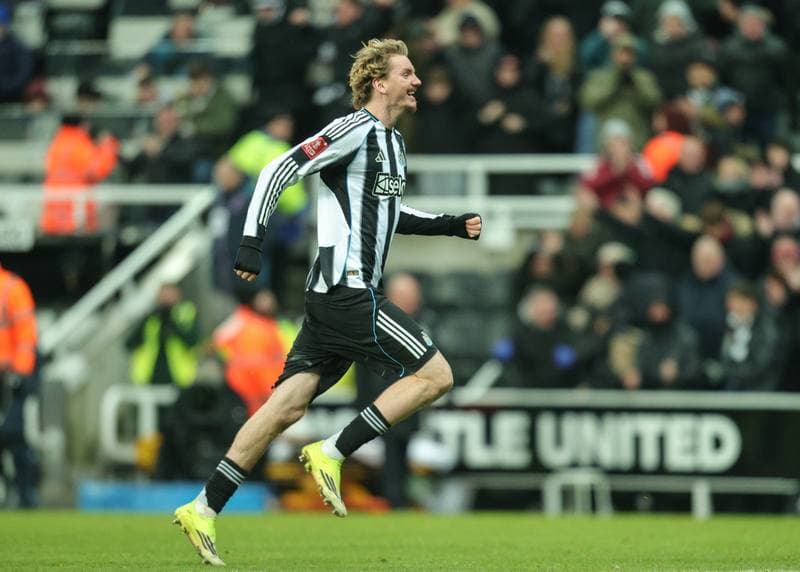 Football. Emirates FA Cup. Newcastle United - Bournemouth. 10.01.2026