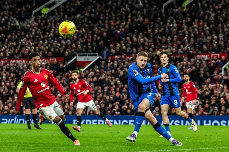Football. Premier League. Manchester United - Bournemouth. 15.12.2025