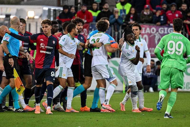 Football. Serie A. Cagliari Calcio - AS Roma. 07.12.2025