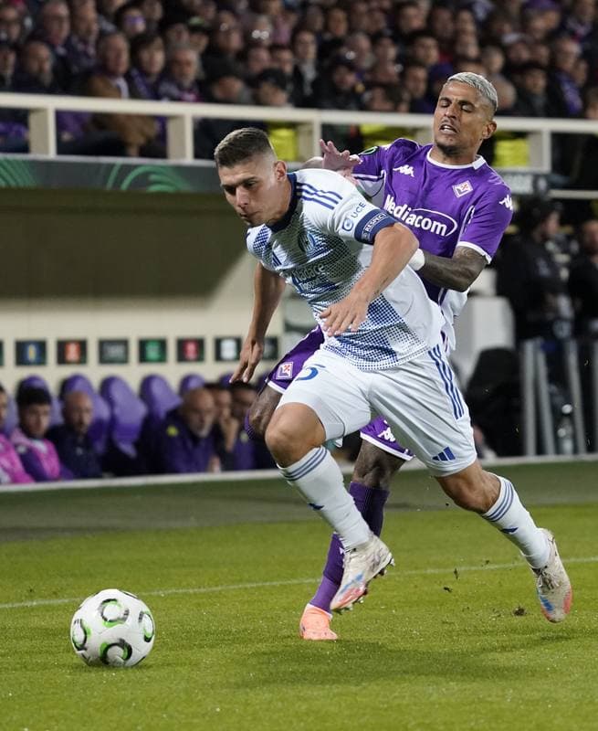 Football. UEFA Europa Conference League. Fiorentina - Sigma. 02.10.2025
