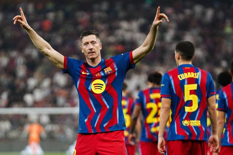 Football. Spanish Super Cup. Barcelona - Real Madrid. 11.01.2026