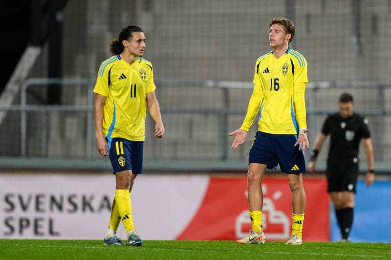 Football. UEFA Under-21 Qualifier. Sweden - Poland. 14.10.2025