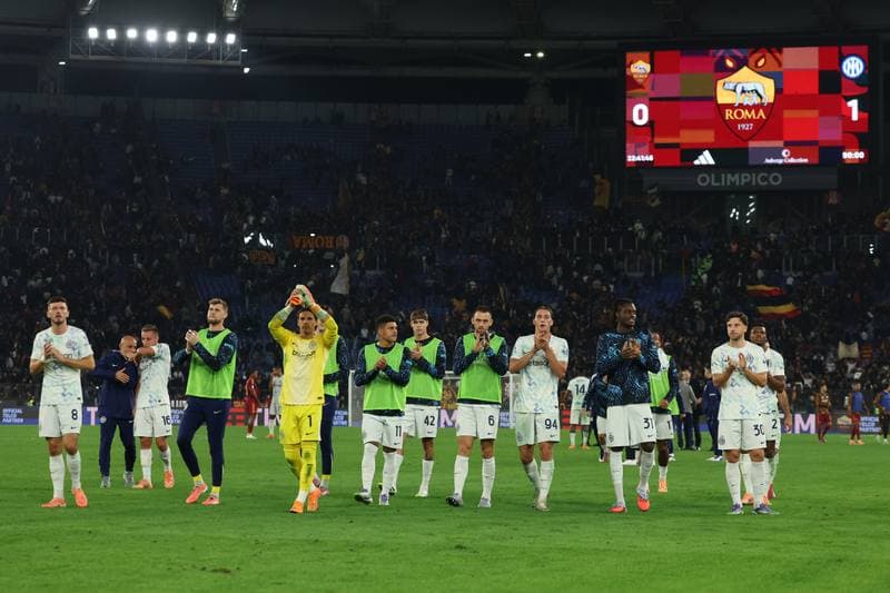 Football. Serie A. AS Roma - FC Internazionale. 18.10.2025