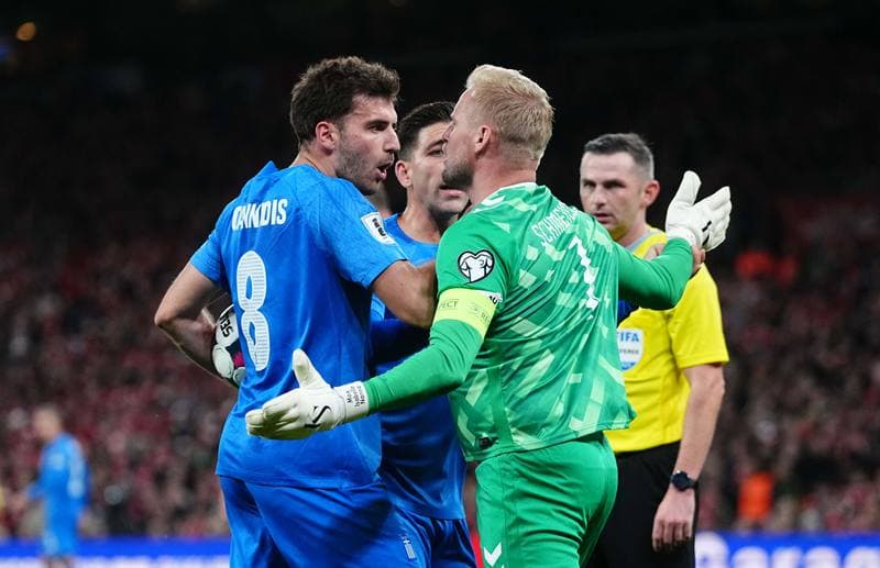 Football. World Cup Qualifiers. Denmark - Greece. 12.10.2025