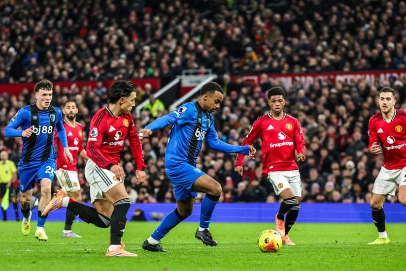 Football. Premier League. Manchester United - Bournemouth. 15.12.2025