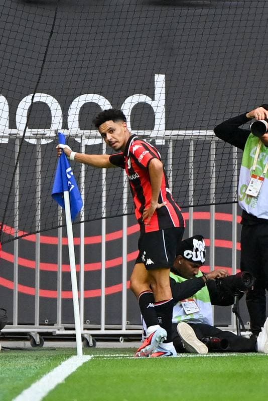 Football. Ligue 1 McDonald's. OGC Nice - Olympique Lyonnais. 18.10.2025