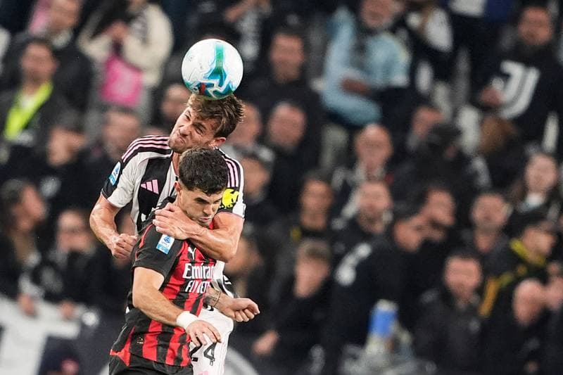 Football. Serie A. Juventus - AC Milan. 05.10.2025