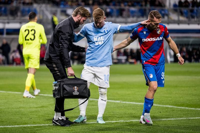 Football. UEFA Europa League. Viktoria Plzen - MalmA FF. 02.10.2025