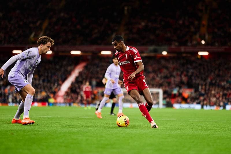 Football. Premier League. Liverpool - Brighton & Hove Albion. 13.12.2025