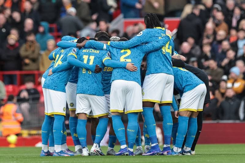 Football. Premier League. Liverpool - Wolverhampton Wanderers. 27.12.2025
