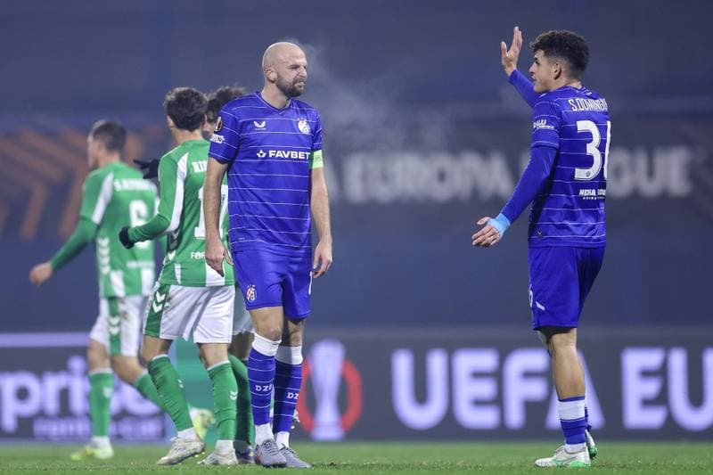 Football. UEFA Europa League. GNK Dinamo - Real Betis. 11.12.2025