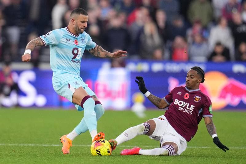 Football. Premier League. West Ham United - Burnley. 08.11.2025