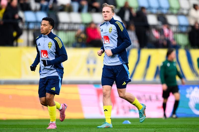 Football. UEFA Under-21 Qualifier. Sweden - Poland. 14.10.2025