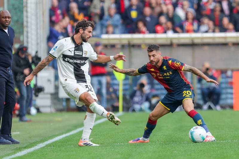 Football. Serie A. Genoa - Parma. 19.10.2025