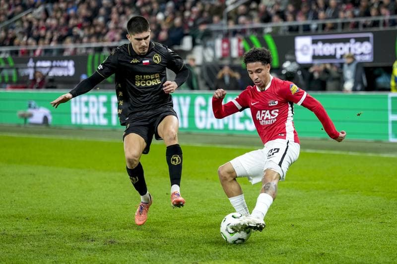 Football. UEFA Europa Conference League. AZ - Jagiellonia Bialystok. 18.12.2025