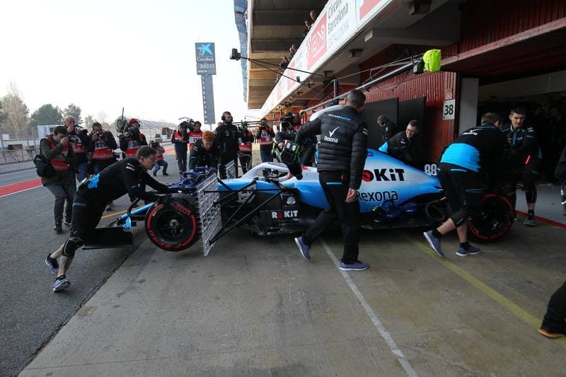 Formula 1. Winter Testing. Day 1. 18.02.2019