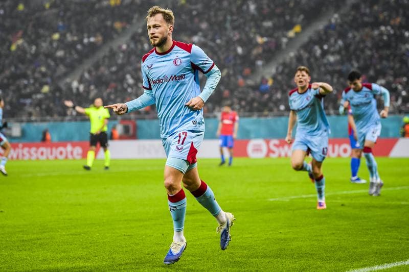 Football. UEFA Europa League. FCSB - Feyenoord. 11.12.2025