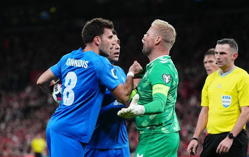 Football. World Cup Qualifiers. Denmark - Greece. 12.10.2025