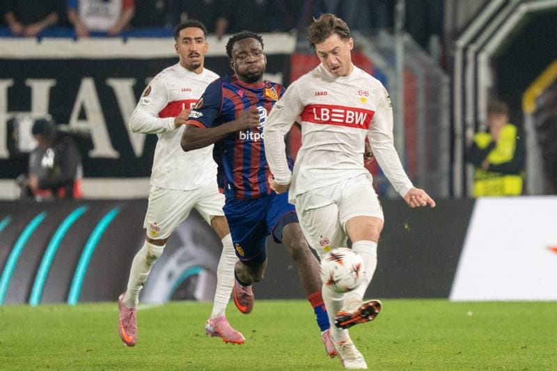 Football. UEFA Europa League. FC Basel 1893 - VfB Stuttgart. 02.10.2025