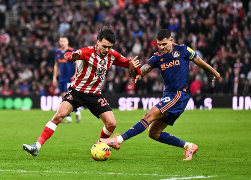Football. Premier League. Sunderland - Newcastle United. 14.12.2025