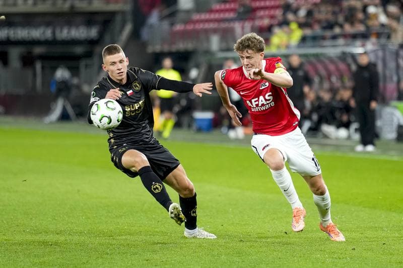 Football. UEFA Europa Conference League. AZ - Jagiellonia Bialystok. 18.12.2025