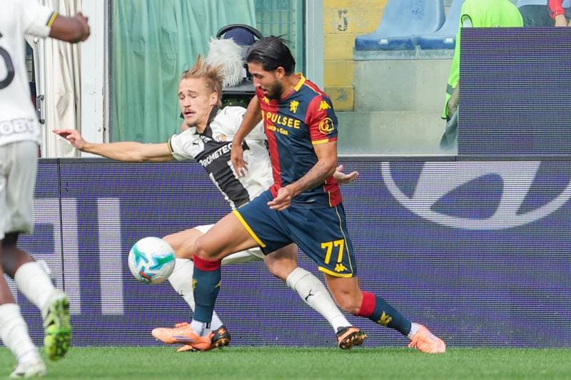 Football. Serie A. Genoa - Parma. 19.10.2025