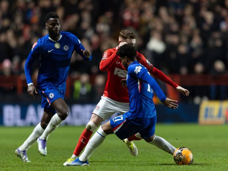Football. Emirates FA Cup. Charlton Athletic - Chelsea. 10.01.2026