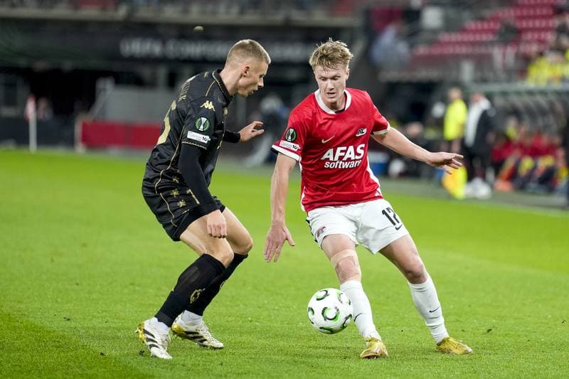 Football. UEFA Europa Conference League. AZ - Jagiellonia Bialystok. 18.12.2025