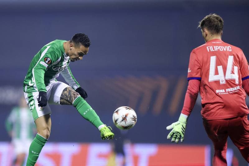 Football. UEFA Europa League. GNK Dinamo - Real Betis. 11.12.2025