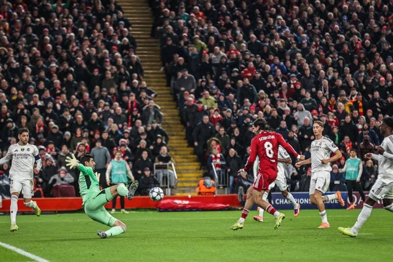 Football. UEFA Champions League. Liverpool - Real Madrid. 04.11.2025