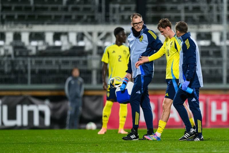 Football. UEFA Under-21 Qualifier. Sweden - Poland. 14.10.2025