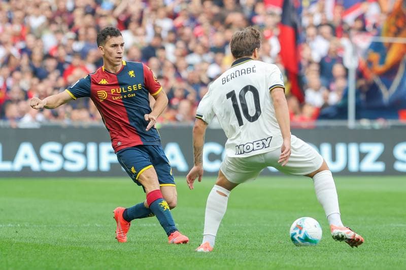 Football. Serie A. Genoa - Parma. 19.10.2025