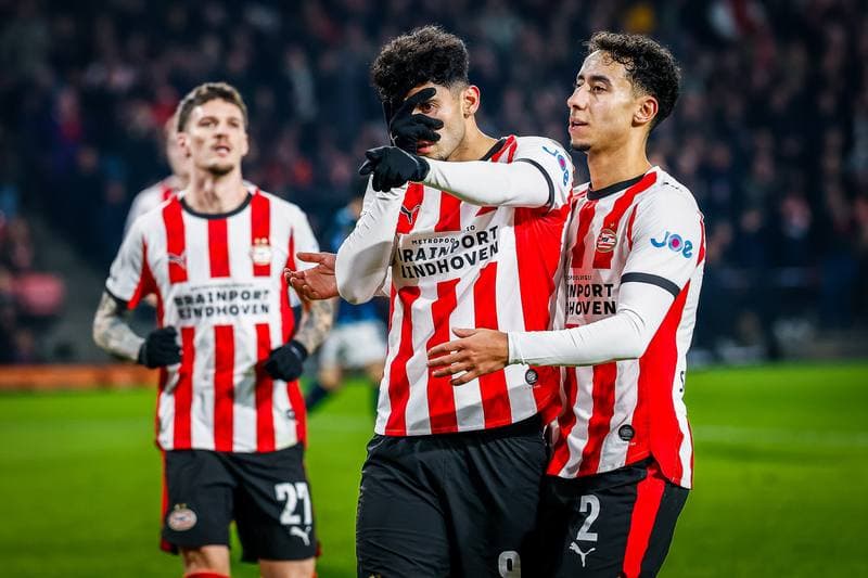 Football. Dutch Eredivisie. PSV - Heracles Almelo. 13.12.2025