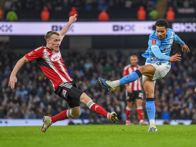 Football. Emirates FA Cup. Manchester City - Exeter City. 10.01.2026
