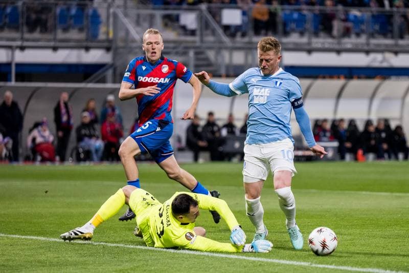 Football. UEFA Europa League. Viktoria Plzen - MalmA FF. 02.10.2025