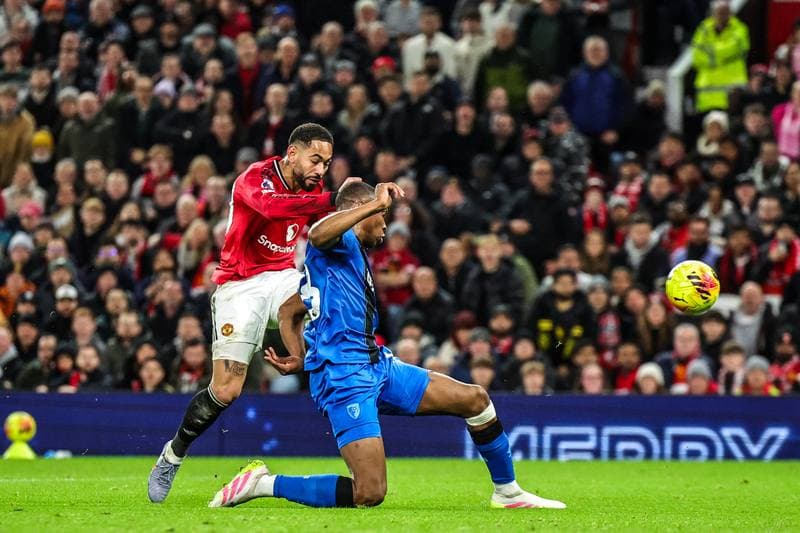 Football. Premier League. Manchester United - Bournemouth. 15.12.2025