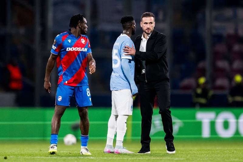 Football. UEFA Europa League. Viktoria Plzen - MalmA FF. 02.10.2025