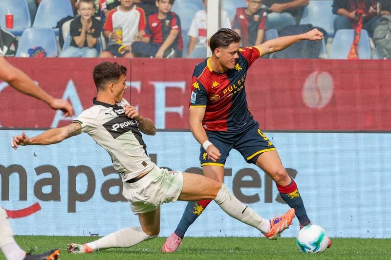 Football. Serie A. Genoa - Parma. 19.10.2025