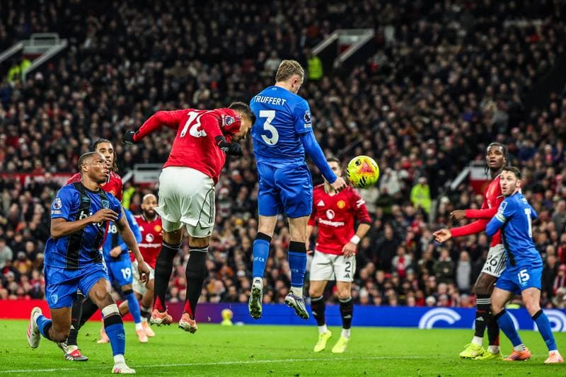 Football. Premier League. Manchester United - Bournemouth. 15.12.2025
