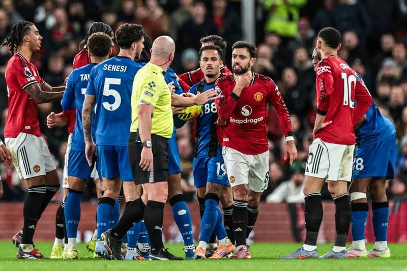 Football. Premier League. Manchester United - Bournemouth. 15.12.2025