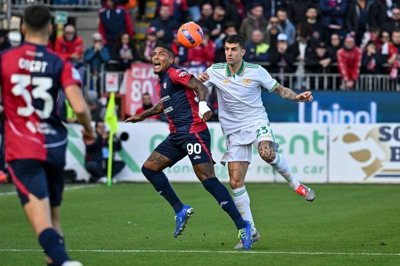 Football. Serie A. Cagliari Calcio - AS Roma. 07.12.2025