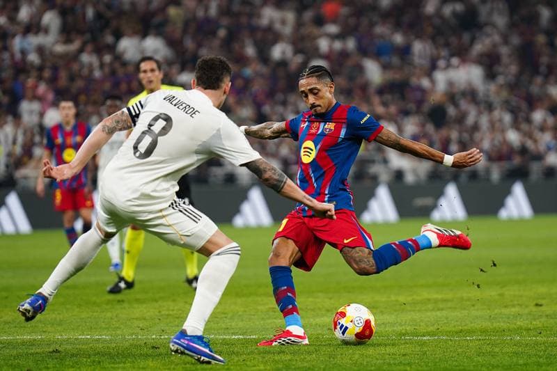 Football. Spanish Super Cup. Barcelona - Real Madrid. 11.01.2026