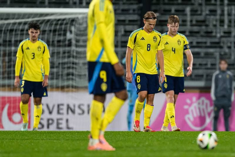 Football. UEFA Under-21 Qualifier. Sweden - Poland. 14.10.2025