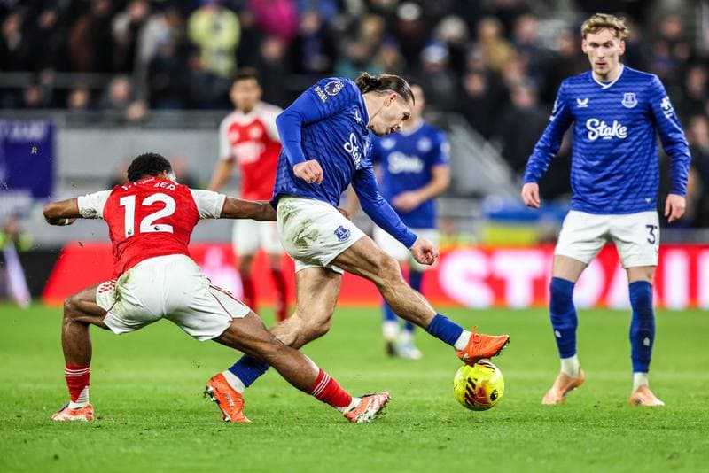 Football. Premier League. Everton - Arsenal. 20.12.2025
